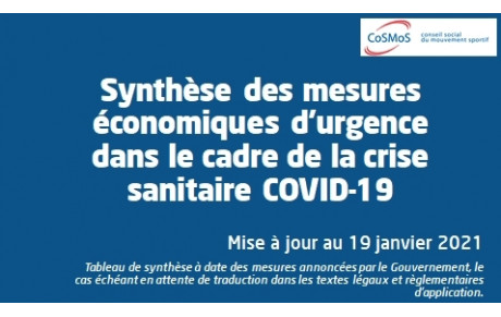 Mesures d'urgence annoncées pour le sport